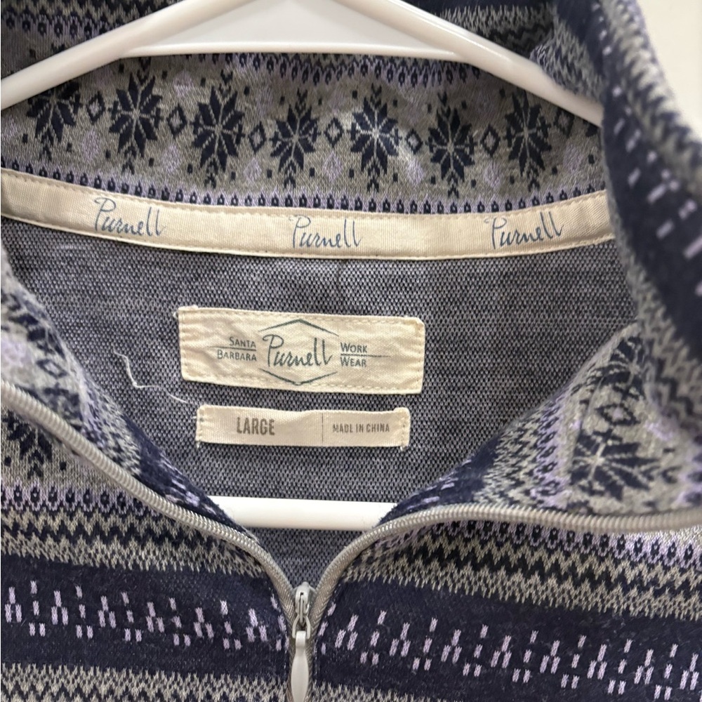 Women's Purnell Fair Isle Half Zip - Picture 2 of 4